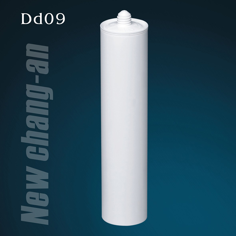 290 مل خرطوشة بلاستيكية HDPE فارغة لمانع تسرب السيليكون Dd09