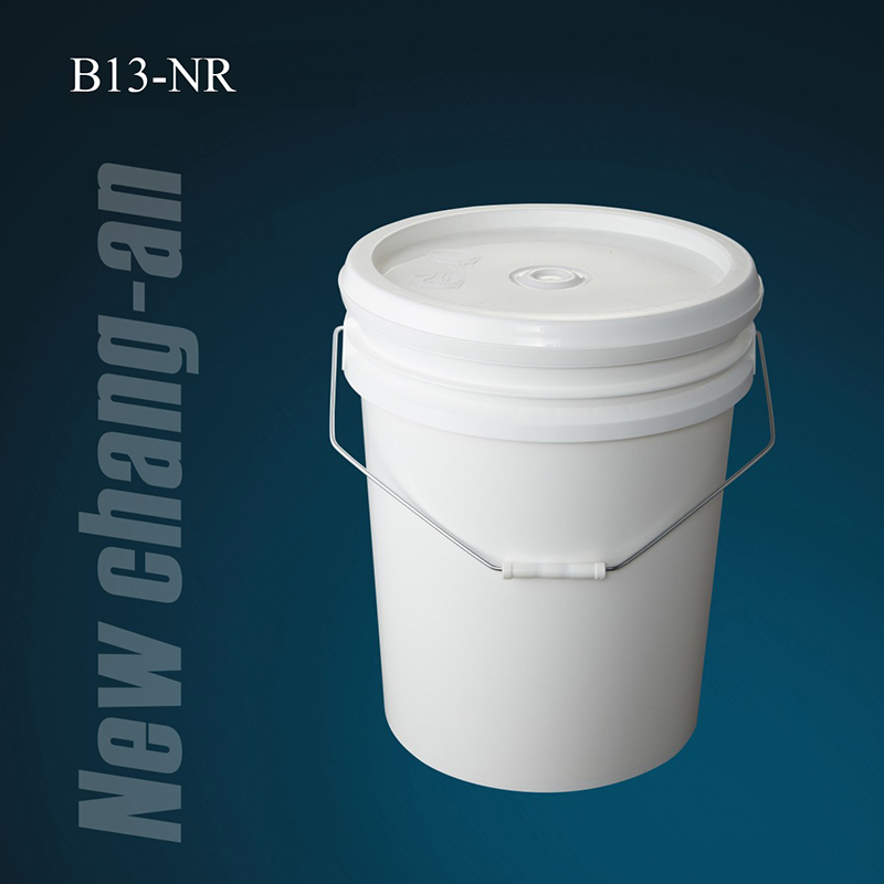20L PP Plastic Bucket B13-NR لطلاء الماء الذي يحتوي