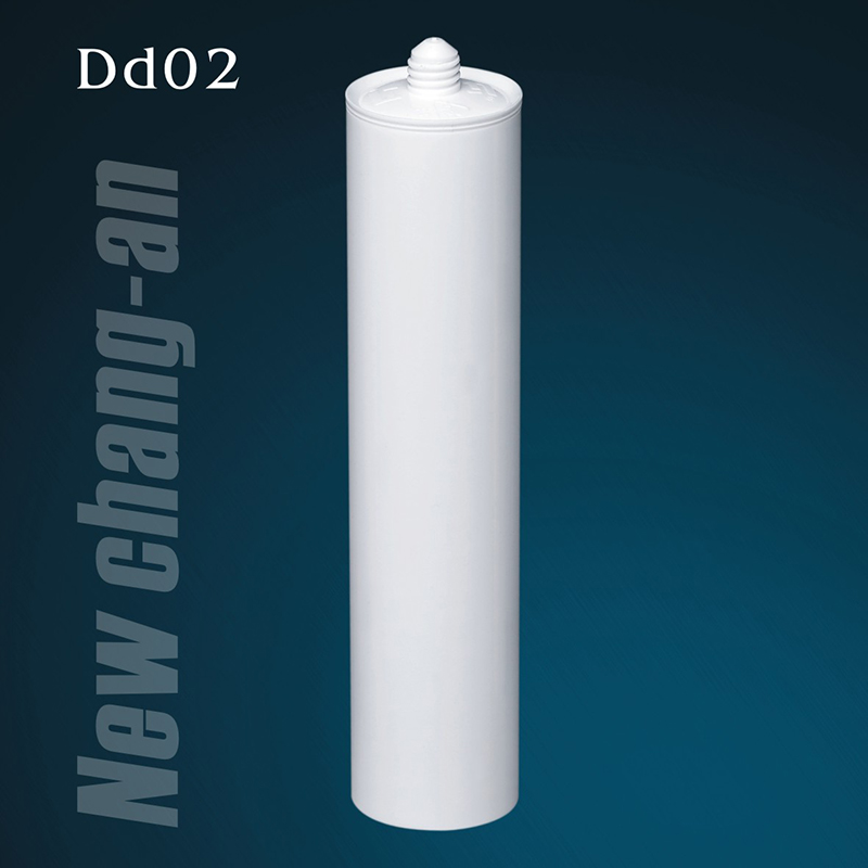 300 مل خرطوشة بلاستيكية HDPE فارغة لمانع تسرب السيليكون Dd02