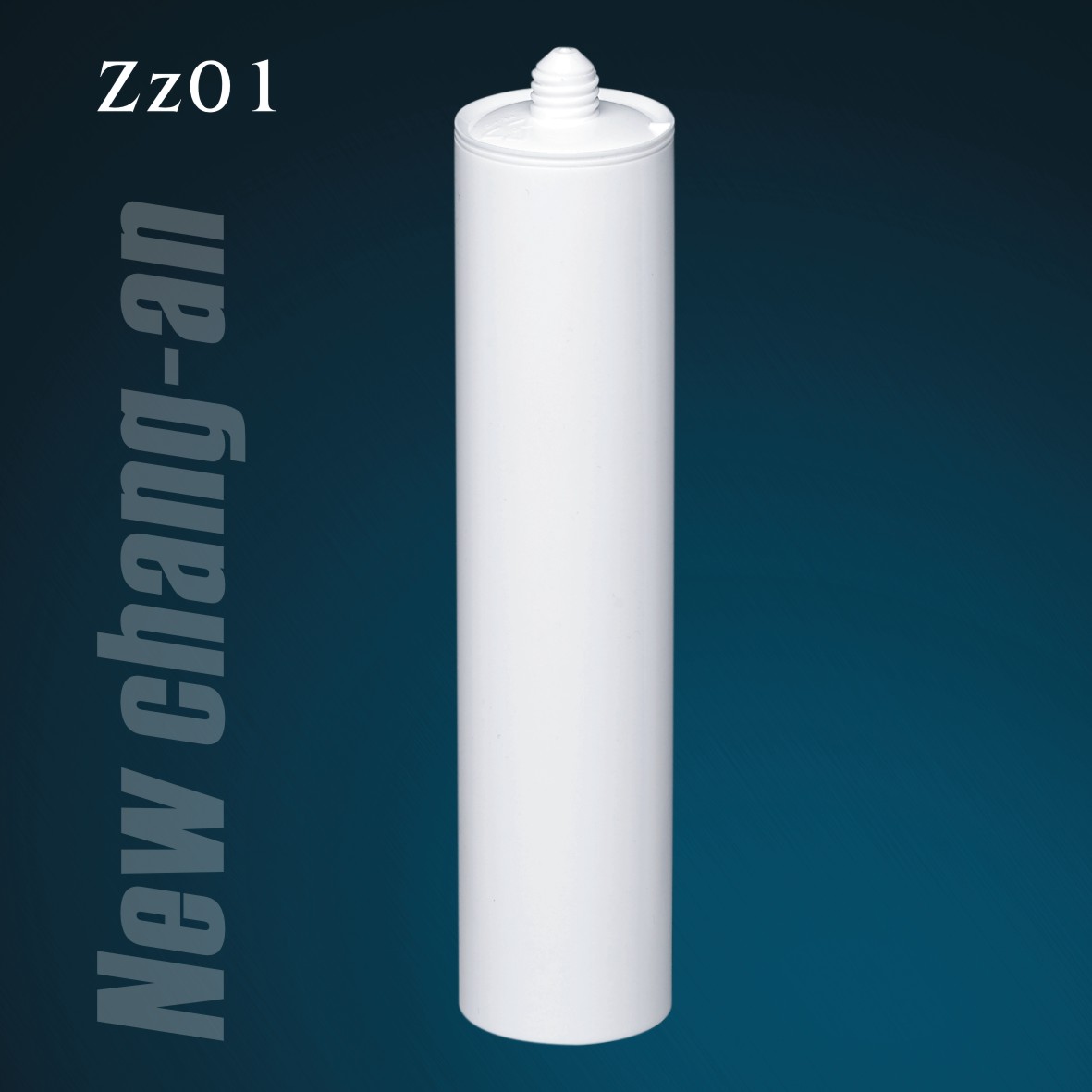 250 مل HDPE خرطوشة البلاستيك سد من أجل سائل السيليكون