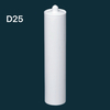 10 أوقية HDPE غراء زجاجي تسد خرطوشة البلاستي