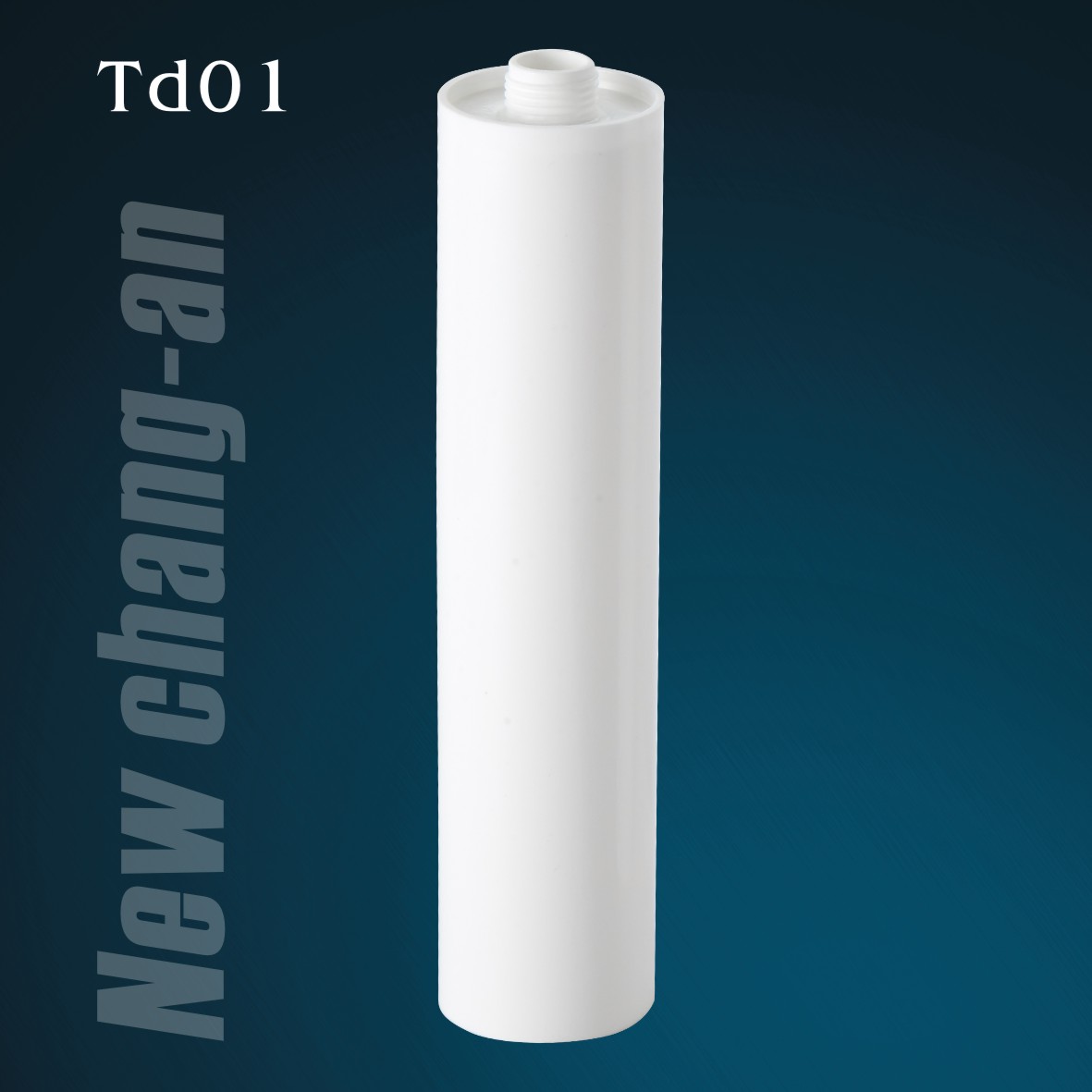 300 مل من خرطوشة البلاستيك HDPE HDPE لسدادات السيليكون