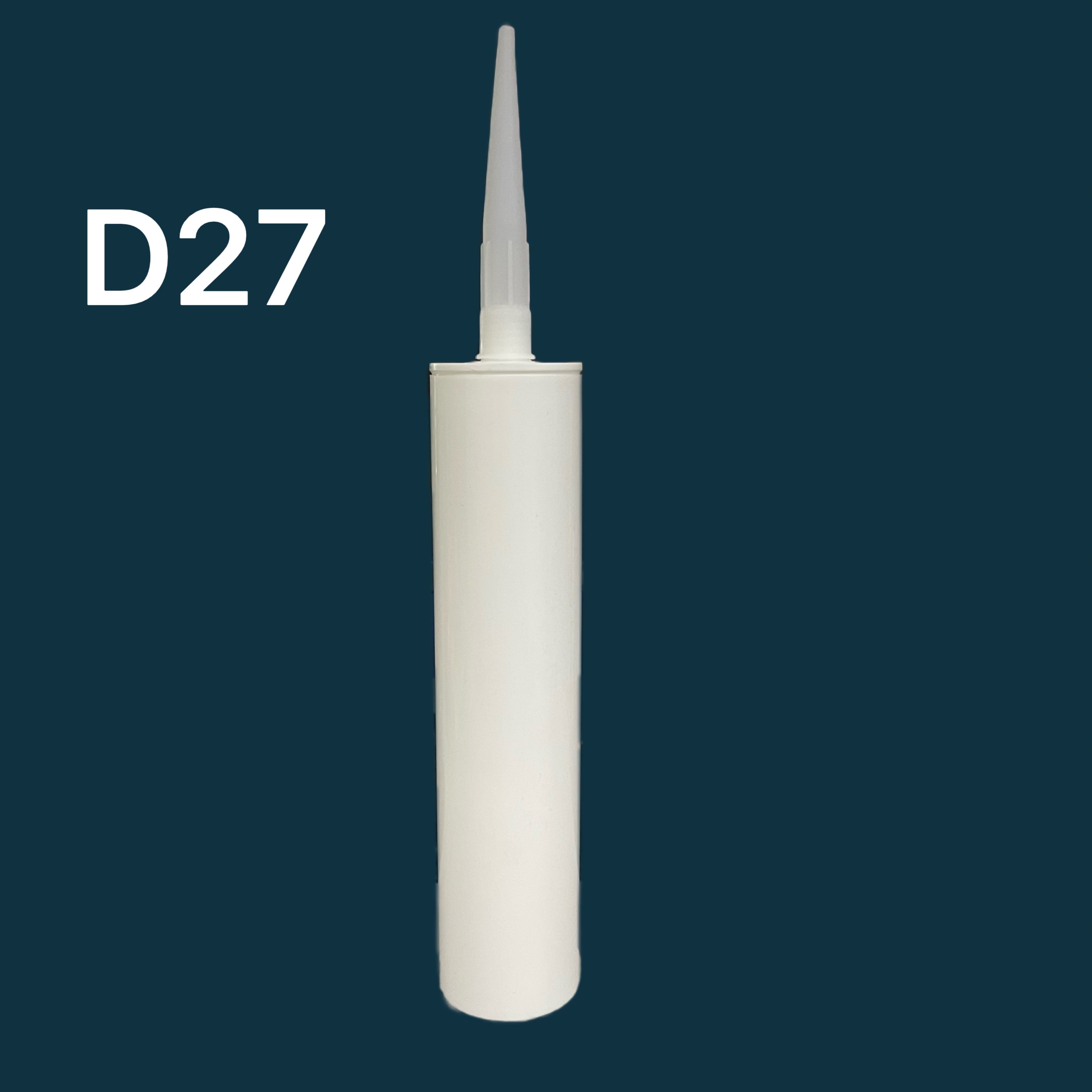 300 مل HDPE سيليكون مانع التسرب خرطوشة البلاستيك للبناء 