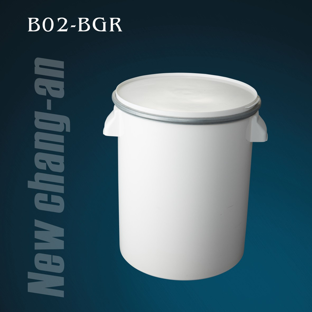غذاء الصف 20L 5Gallon سطل بلاستيكي مع غطاء ومقبض لمسربات السيليكون