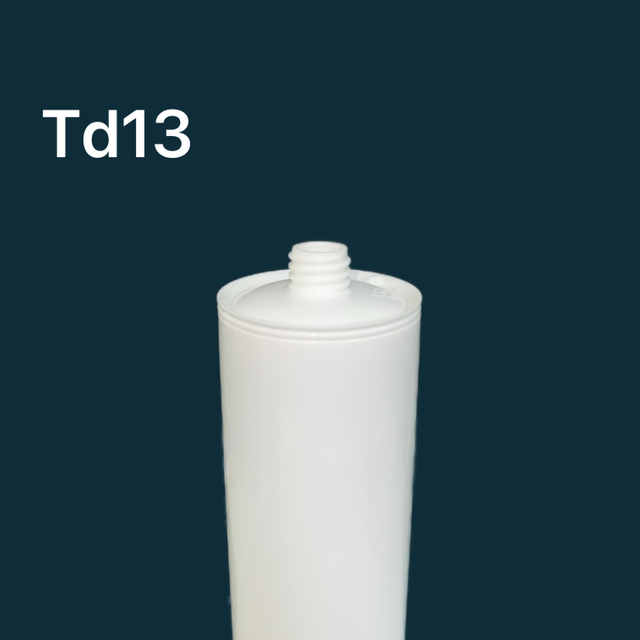 300 مل من HDPE الزجاج لاصق خرطوشة البلاستيك للادة اللاصقة من سائل مانع للتسرب للسيليكون للبناء
