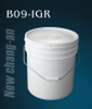 20L PAIL PAIL B09-AGR مع غطاء ومقبض للمواد اللاصقة