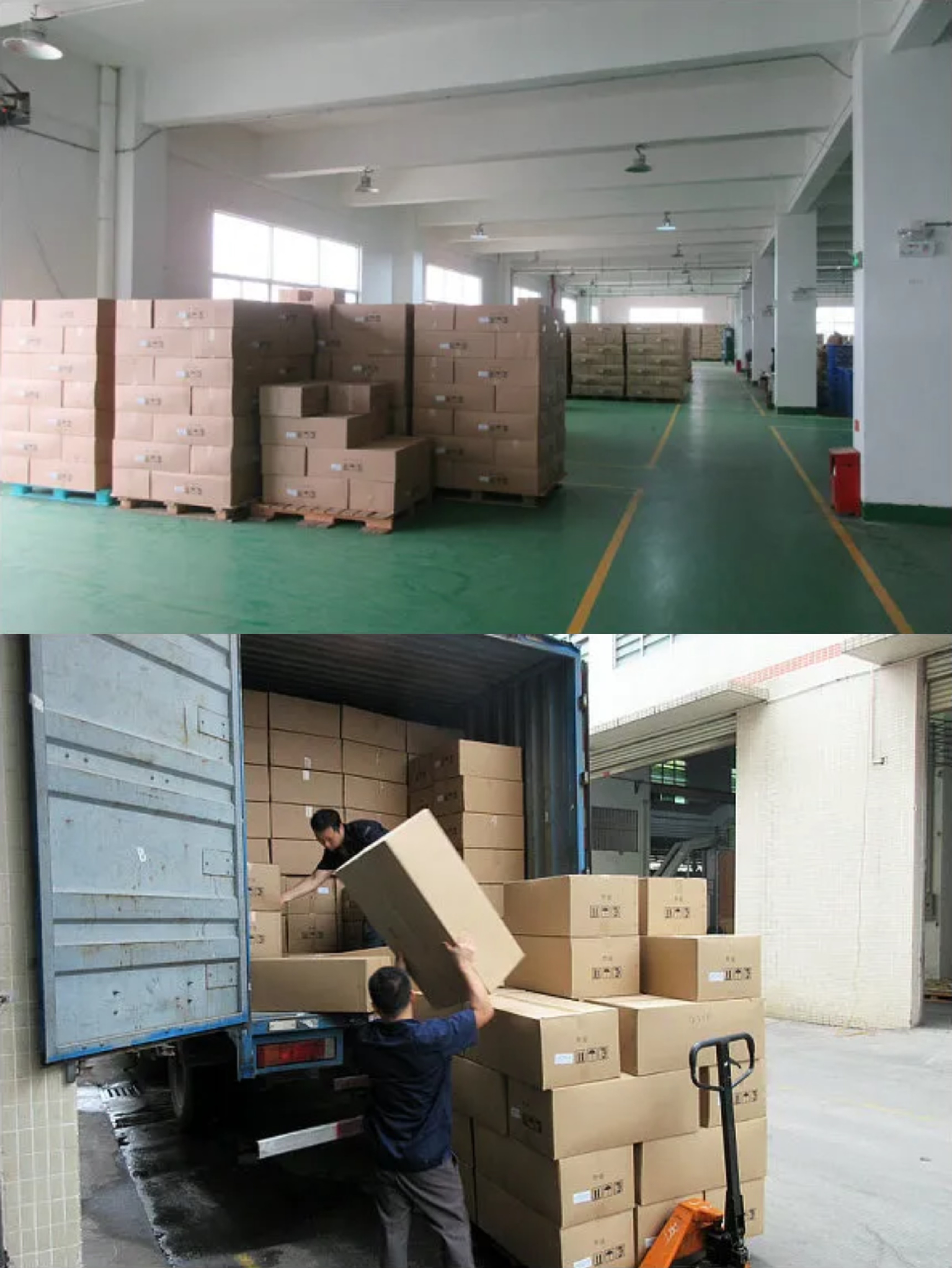 التعبئة والشحن