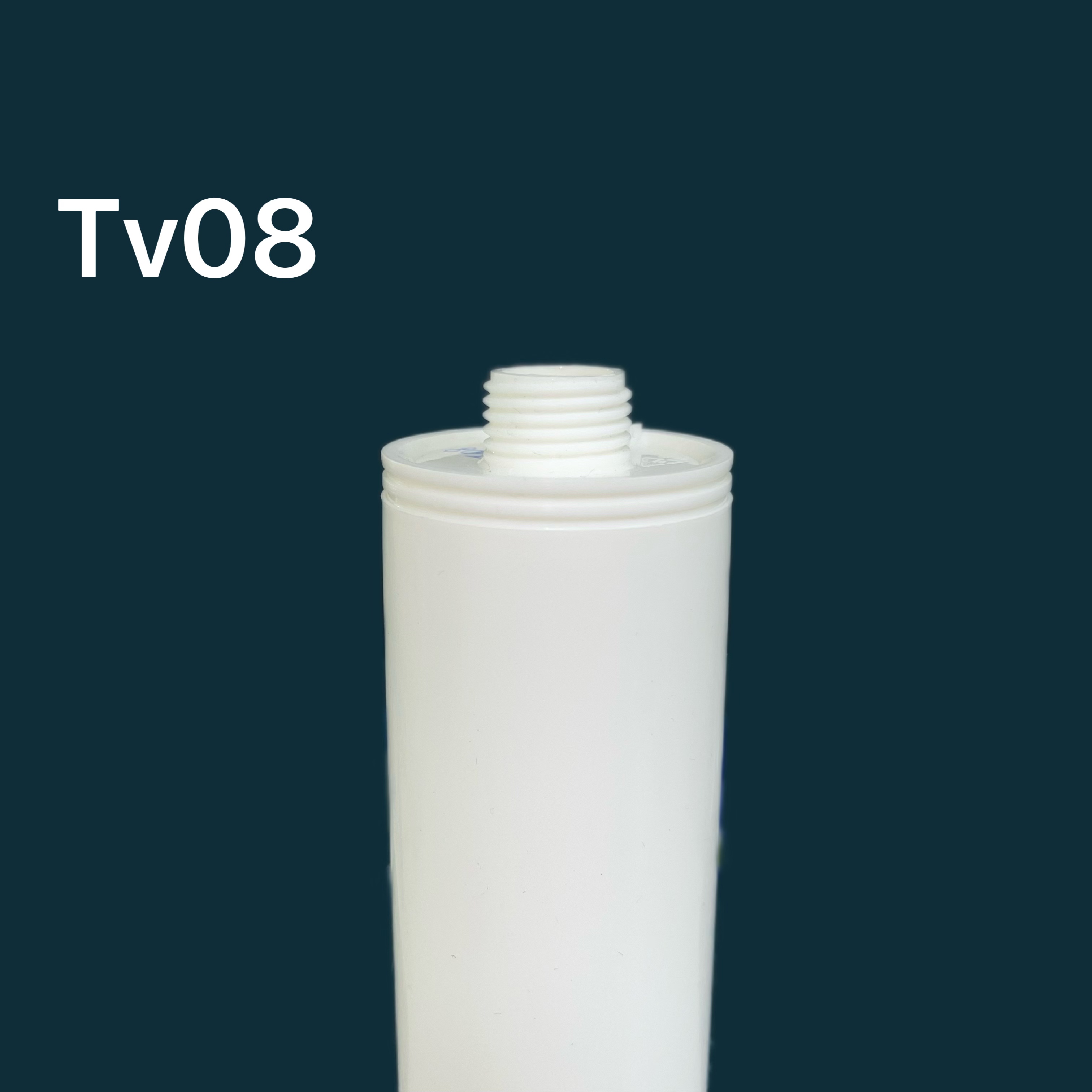 خرطوشة بلاستيكية غراء زجاجية فارغة HDPE لخلاطية سائل من السيليكون للبناء