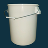 غذاء الصف 20L 5Gallon سطل بلاستيكي مع غطاء ومقبض لمسربات السيليكون