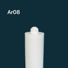 270 مل من خرطوشة البلاستيك الزجاجية الفارغة HDPE خرطوشة بلاستيكية لسيليكون مانع للتسرب للبناء